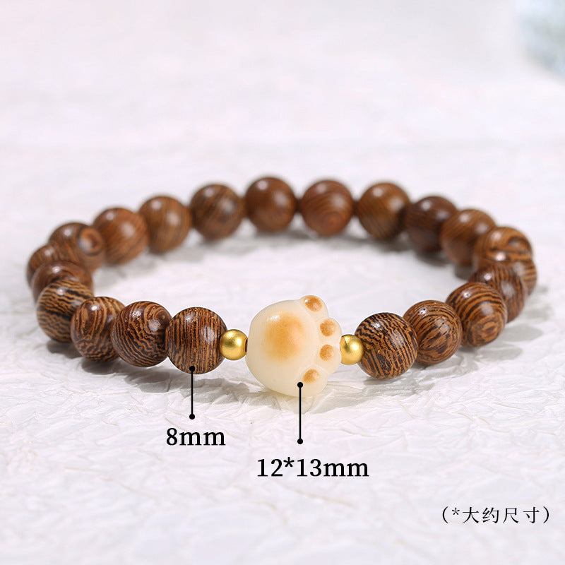Jingdong Jewelry Natural Crystal Bracelet Jade New Chinese Style Fresh Tassel Bracelet for Girls and Best Friends Agate Bracelet