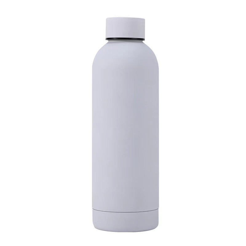 304 stainless steel small-mouth bottle large-capacity thermos outdoor portable sports water bottle vacuum insulation