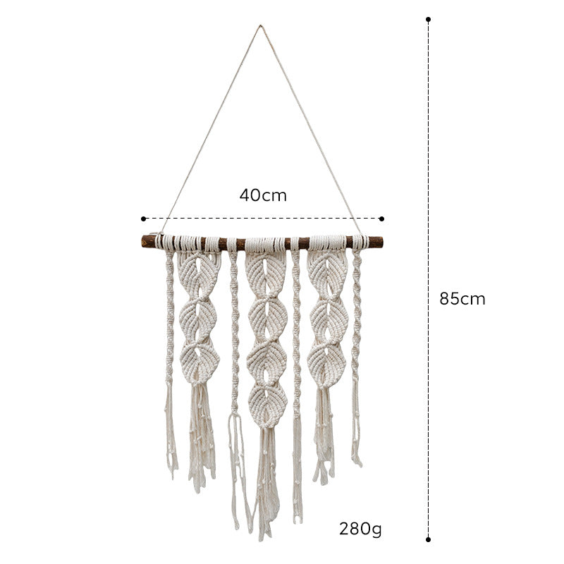 Cross-Border Scandinavian Style Background Wall Decoration Bohemian Hand-Woven Tapestry Ins Style Home Wall Tassel Hanging Decoration