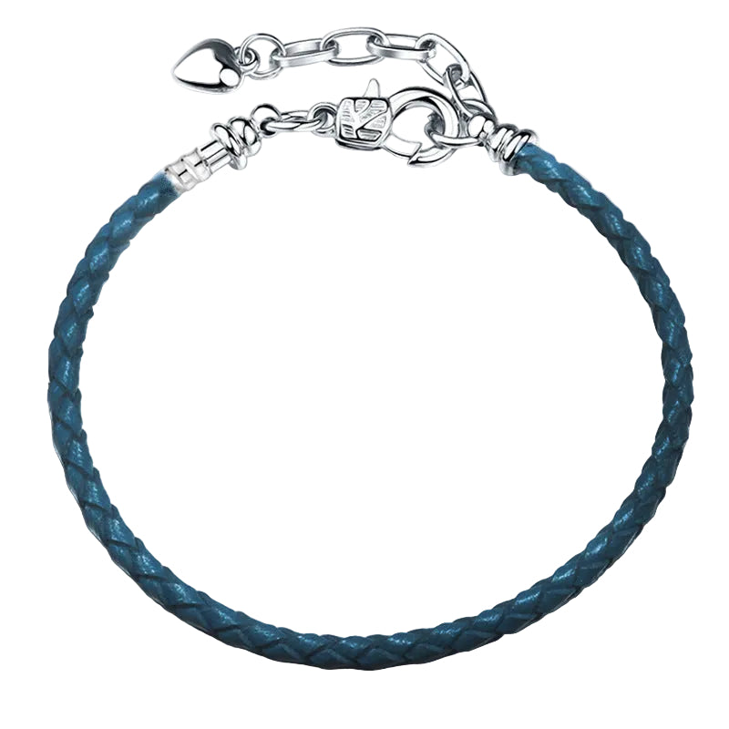 Transporter Finished Red  Love Extension Chain Lobster Buckle Leather Rope Leather Bracelet