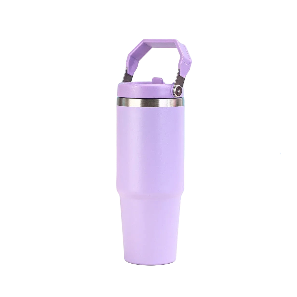 Portable Ice Cup 304 Stainless Steel  890ml  Large Capacity Thermos Cup Outdoor Portable with Handle for Car