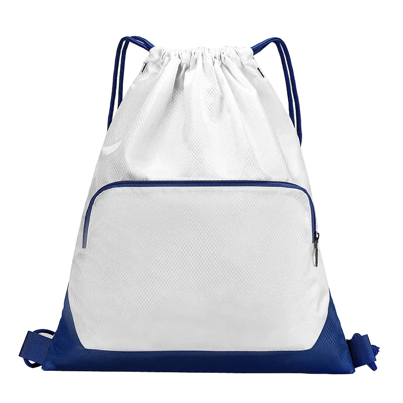 Waterproof Large Capacity Sports Fitness Bag Men's and Women's Travel Drawstring Pocket Backpack Basketball Bag Training Student Bag
