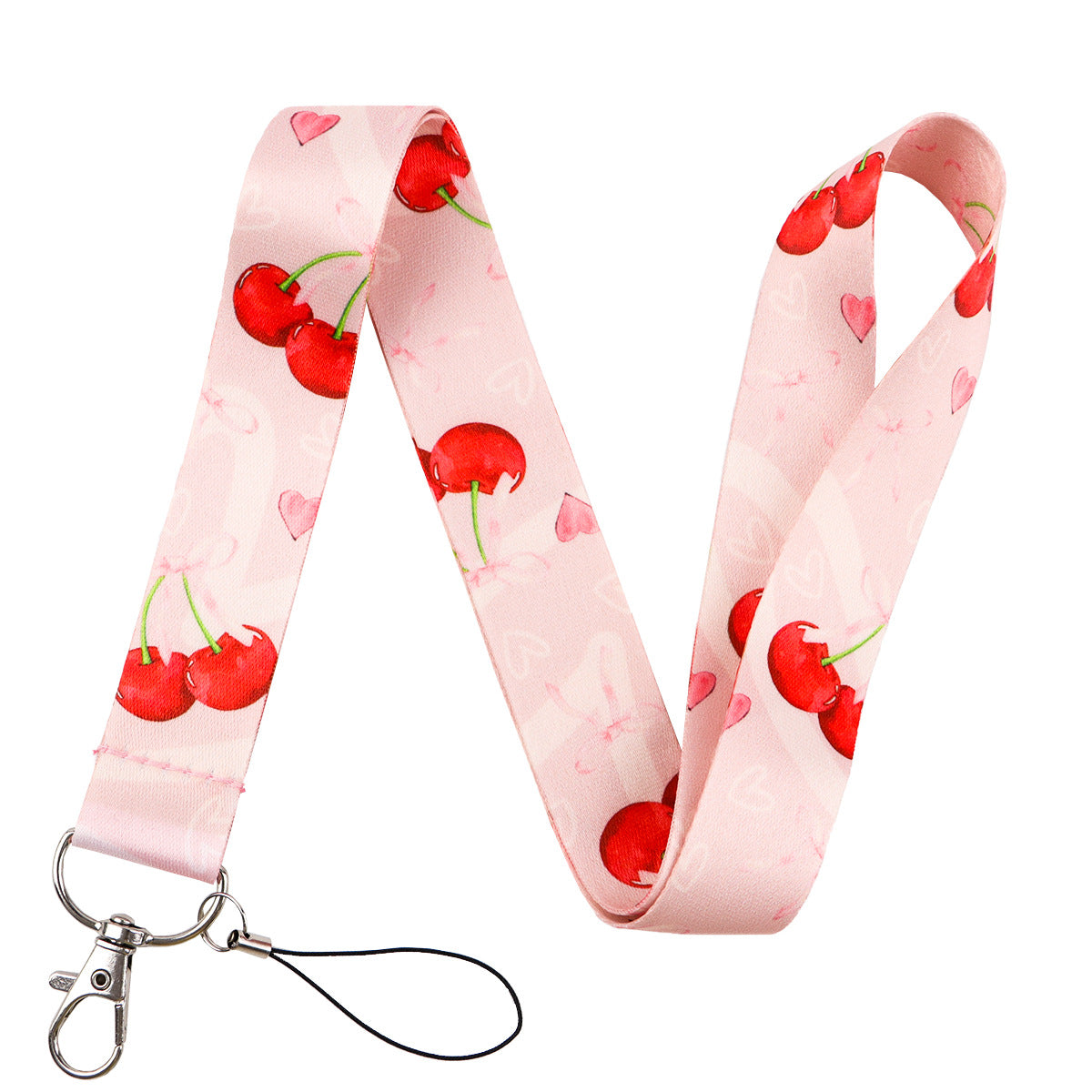 Fruit avocado pineapple strawberry lemon mobile phone rope webbing certificate bus ID card work hard shell card set