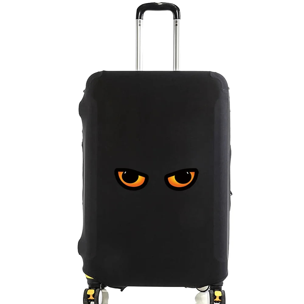 Tejesa Luggage Protective Cover for 18 To 28 Inch Pattern Trolley Suitcase Elastic Dust Bags Case