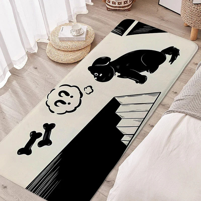 Tejesa  Cat Pattern Children's Room Carpet /Anti Slip Bathroom Mat/ Doormat Entrance Door Home Decoration