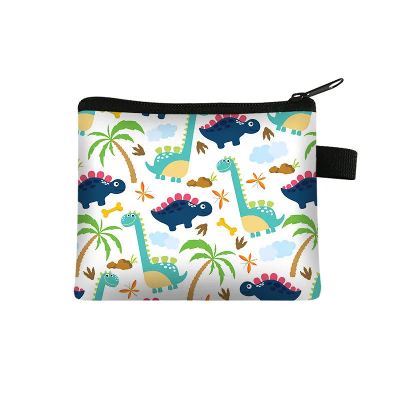 Tejesa Animal Theme Coin Purse /Children's Mini Zero Wallet Zipper Storage Pocket Bag Card Holder Kids Gift
