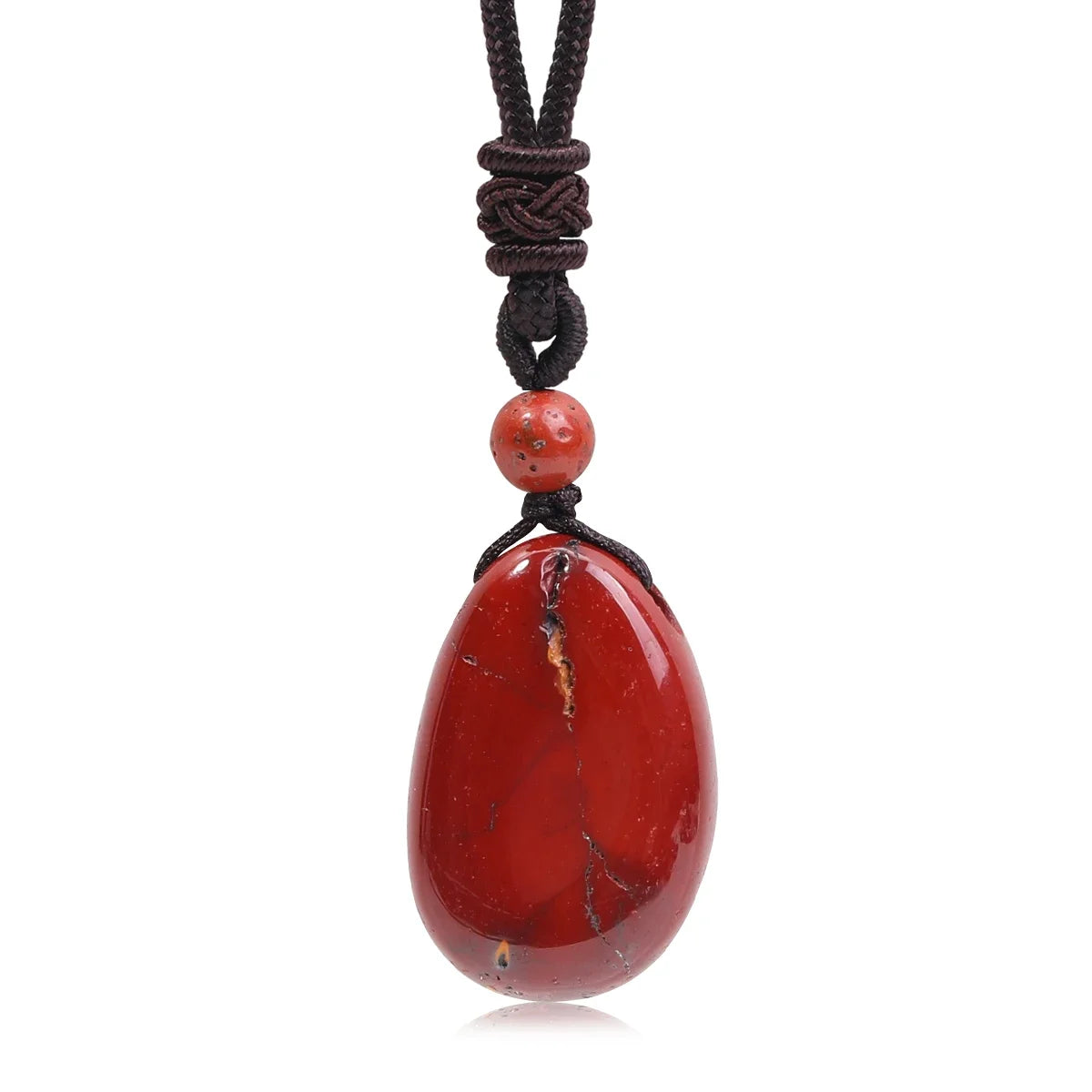 Hemasa Natural Gemstone Amethyst Rose Quartz Clear Quartz Necklace Pendants For Men And Women Health Wealth jewelry