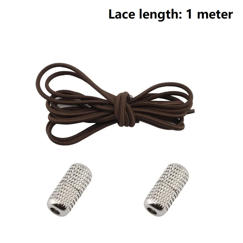 New Elastic Laces Sneakers Laces Without Tie Elastic Shoelaces Without Binding Laces Bows Shoelaces Rubber Bands for Shoes