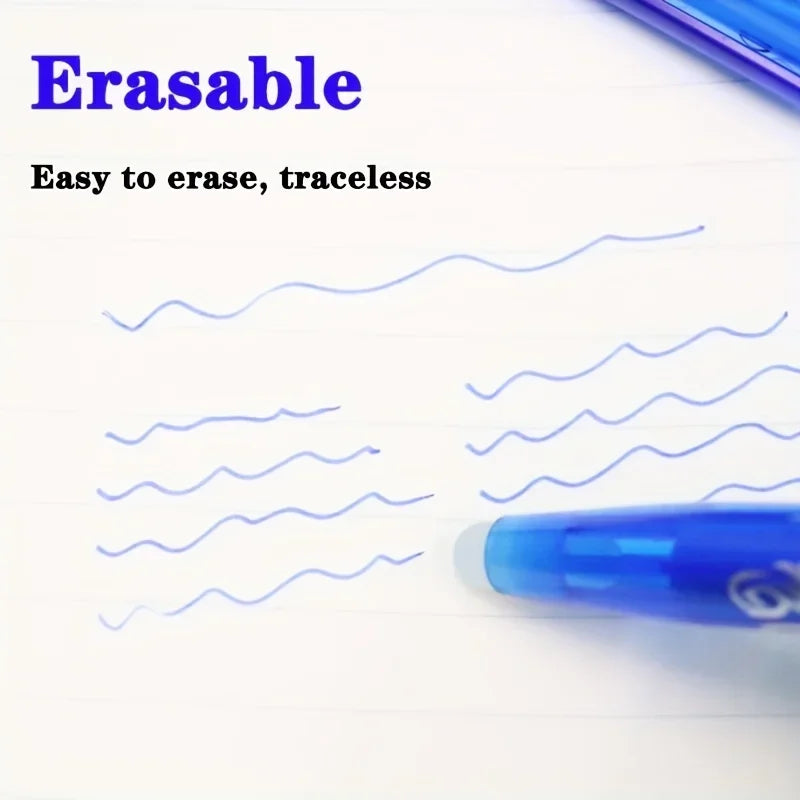Hemasa 8/4pcs Multi-Color Erasable Gel Pen 0.5mm Tip Painting Writing Drawing School  Pens