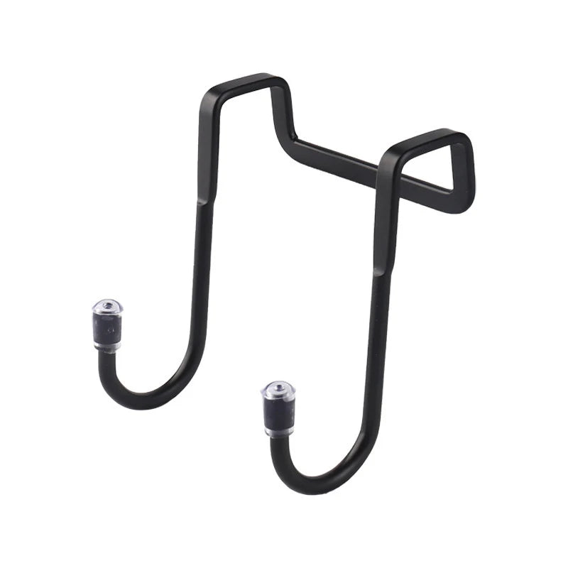 Hemasa 4pcs Stainless Steel Kitchen Bathroom Cabinet Door Coat Towel Rack S-Shape Cabinet Storage Rack Bathrobe Hanger Holder Hooks