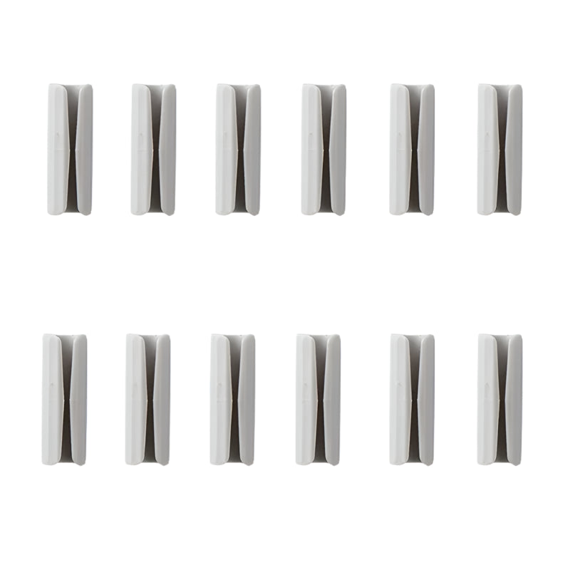 Hemasa 12PCS BedSheet Clips Plastic Holders  Clamp Quilt Bed Clipper Cover Grippers Fasteners Mattress Holder for Sheets Home