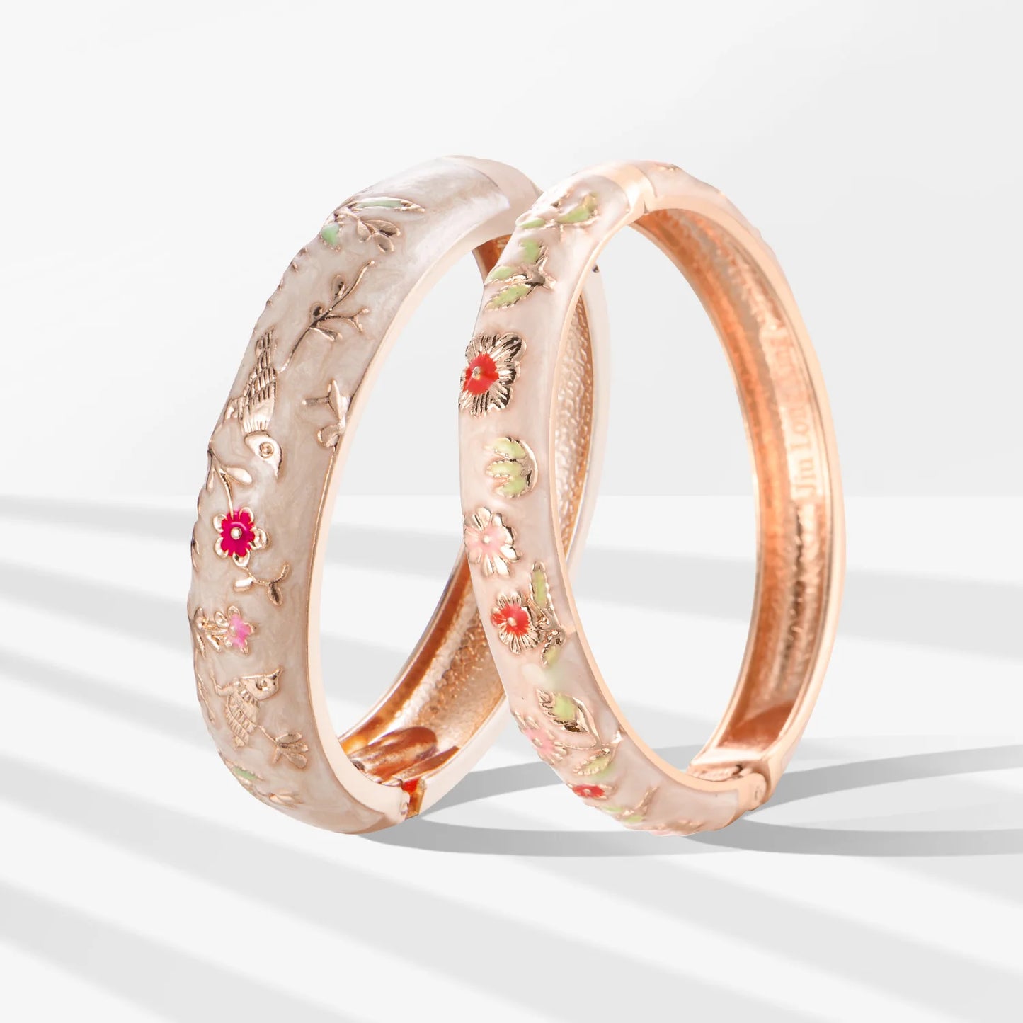Hemasa Enamel Bracelets For Women /Clover Cuff Bangles On Hand Cloisonne Lady's Accessories Fashion Jewelry Christmas Gift