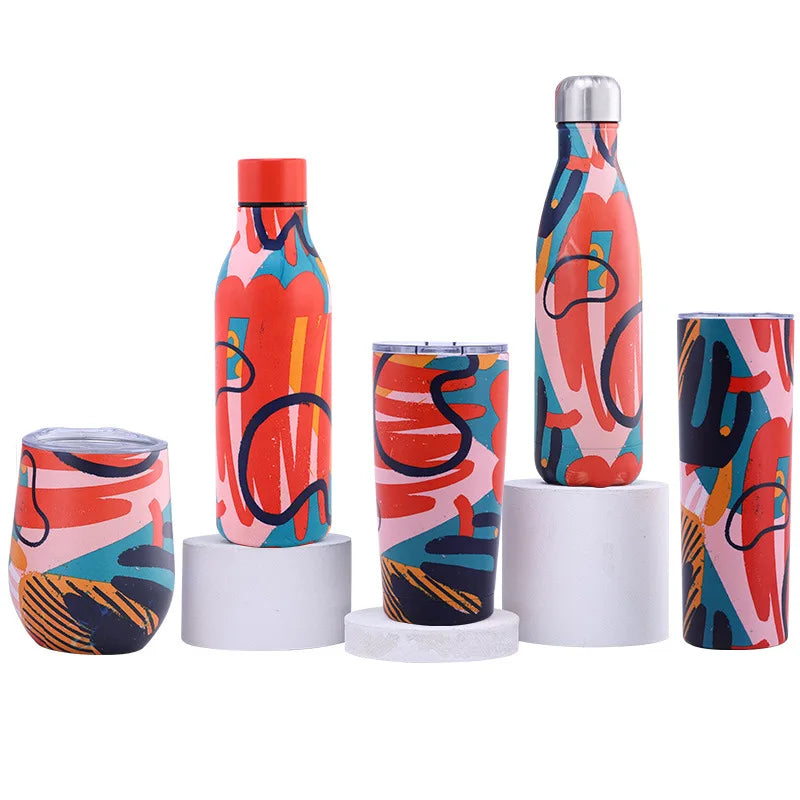 Hemasa Cup Thermal Bottle for Coffee Travel Mug Insulated Tumbler School Water Bottle Stainless Steel Thermo Thermos Hot Themo Carry