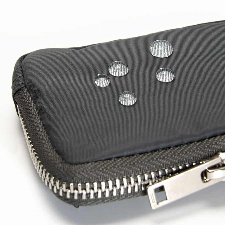 Japanese Men Wallet Coin Earbuds Storage Bag Credit Card Holder Case for Boy Girls Journey Bank Card Organizer Zipper Coin Purse