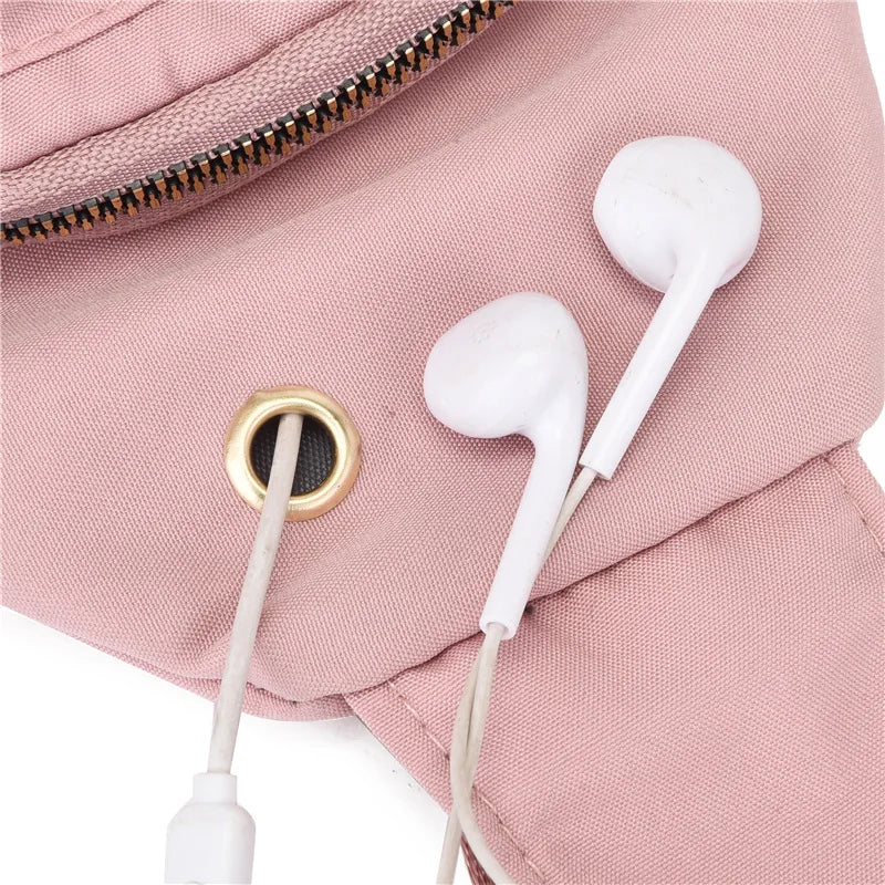 Hemasa Waterproof Large Capaicty Chest Bag Unisex Fashion With Digit Punch