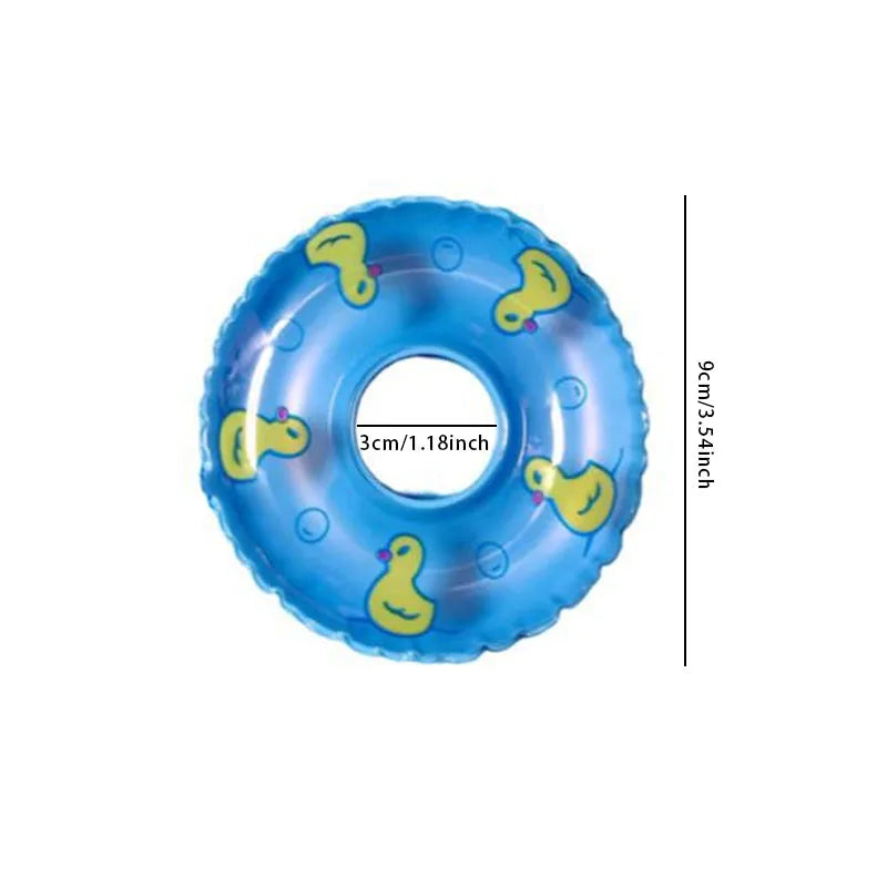 Hemasa 20PCS inflatable mini  Donut swimming rings water games /swimming ring toys