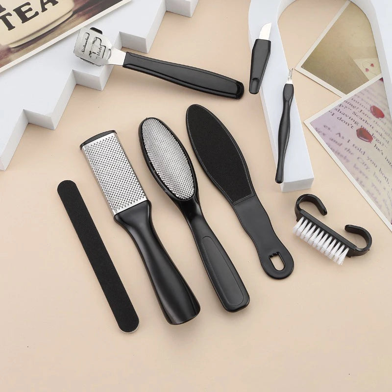 Foot Rub 10 in 1 to Remove Dead Skin Callus Scraping Foot Planer Foot Sharpener Foot Skin Planer Foot Board File Pedicure Tool