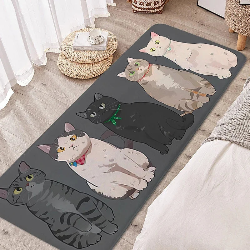 Tejesa  Cat Pattern Children's Room Carpet /Anti Slip Bathroom Mat/ Doormat Entrance Door Home Decoration