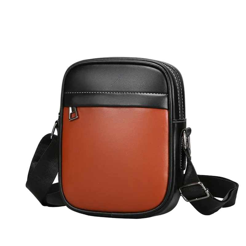 Tejesa Soft PU Leather Male Small Shoulder Bag /Men's Handbag