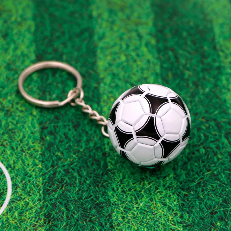 Creative Football keychain pendant souvenir fan small gift bag ball pendant key chains school activity gift keychain wholesale