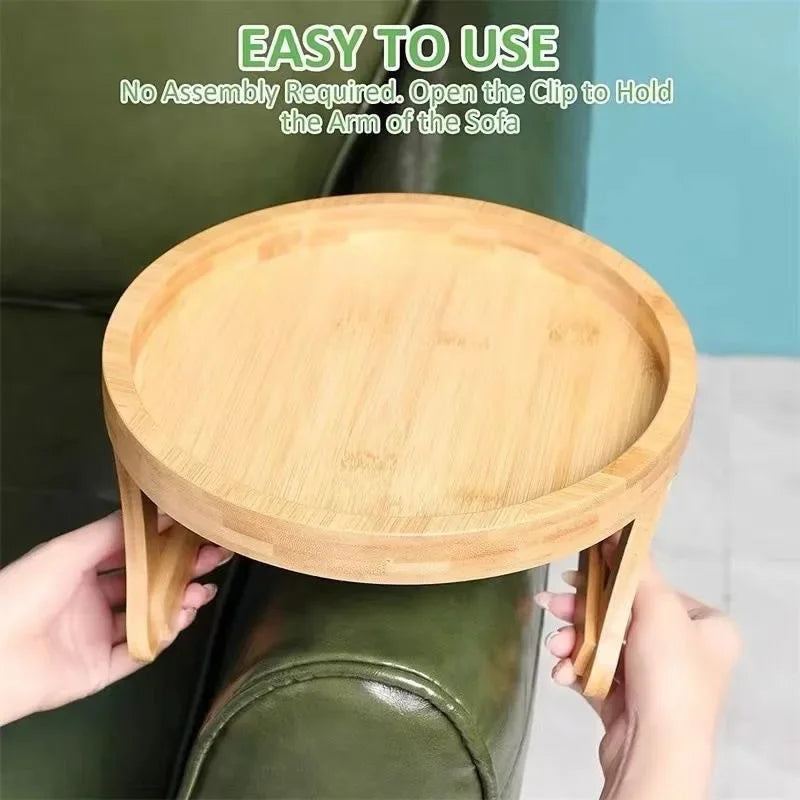 Grab Sofa Tray Sofa Armrests Folding Tray Multi-functional Lazy Tray Fruit Grab Sofa Tray