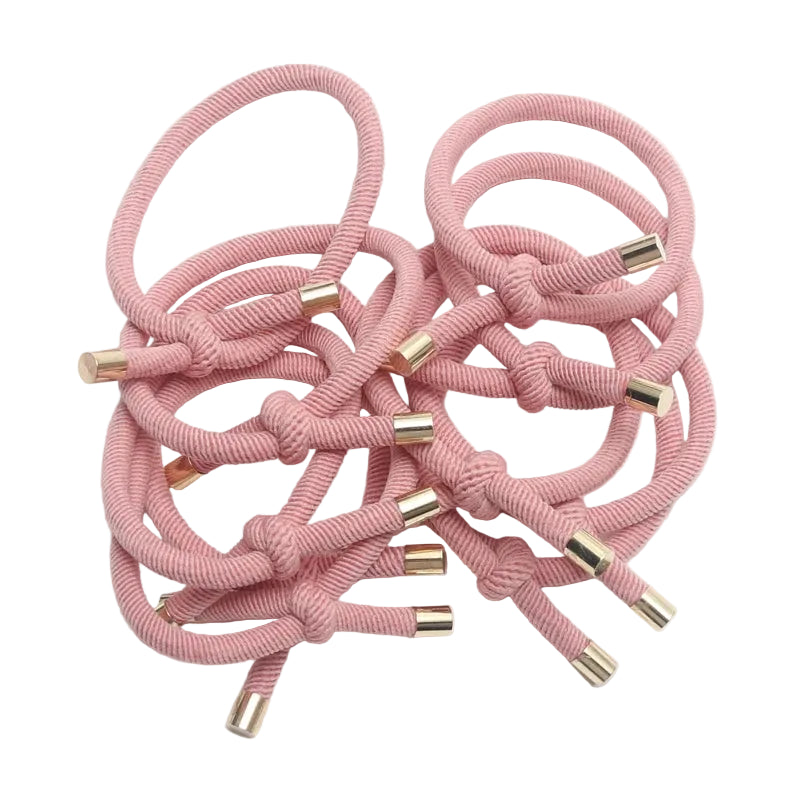 Tejesa 20PCS Women Elastic Hair Rubber Bands High Quality Girls Hair Bands Hair Scrunchies Gold Plated  Hair Accessories Hair Gum/Tie