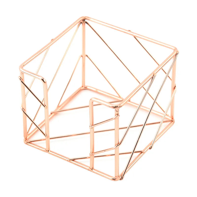 Tejesas Sticky Note & Memo Box Holder, Post Note Dispenser, Desk Organizer Storage Box for Home School Office