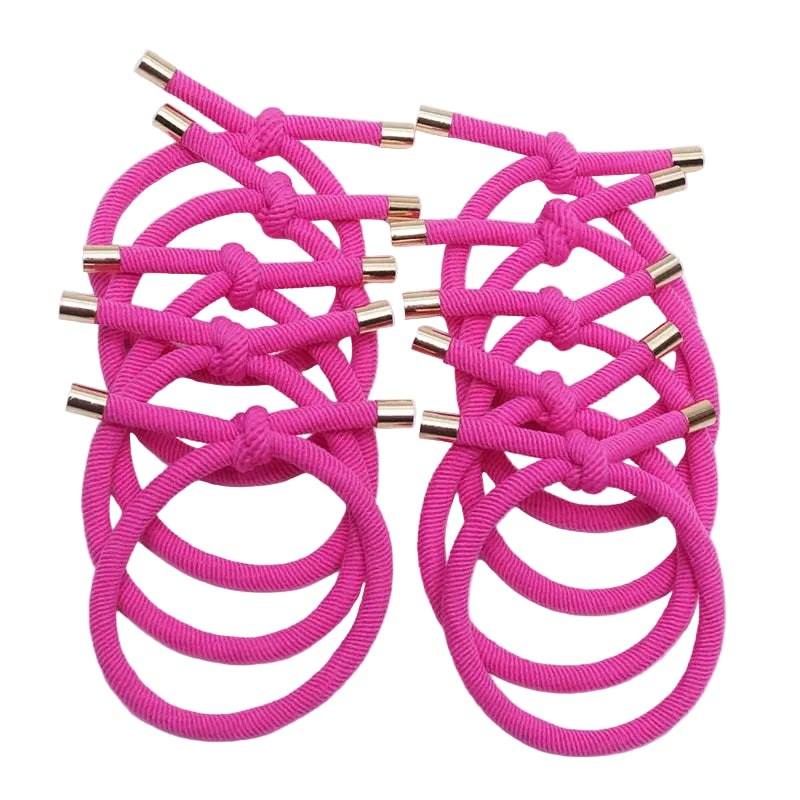 Tejesa 20PCS Women Elastic Hair Rubber Bands High Quality Girls Hair Bands Hair Scrunchies Gold Plated  Hair Accessories Hair Gum/Tie