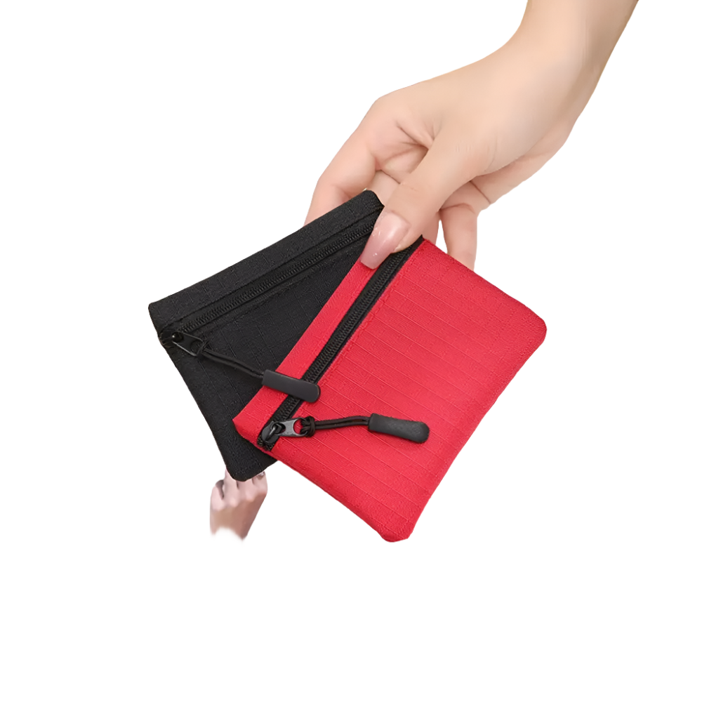 Hemasa  Mini Coin Purse Simple Zipper Kid Storage Pouch/ Money Pocket  Key Bag Women