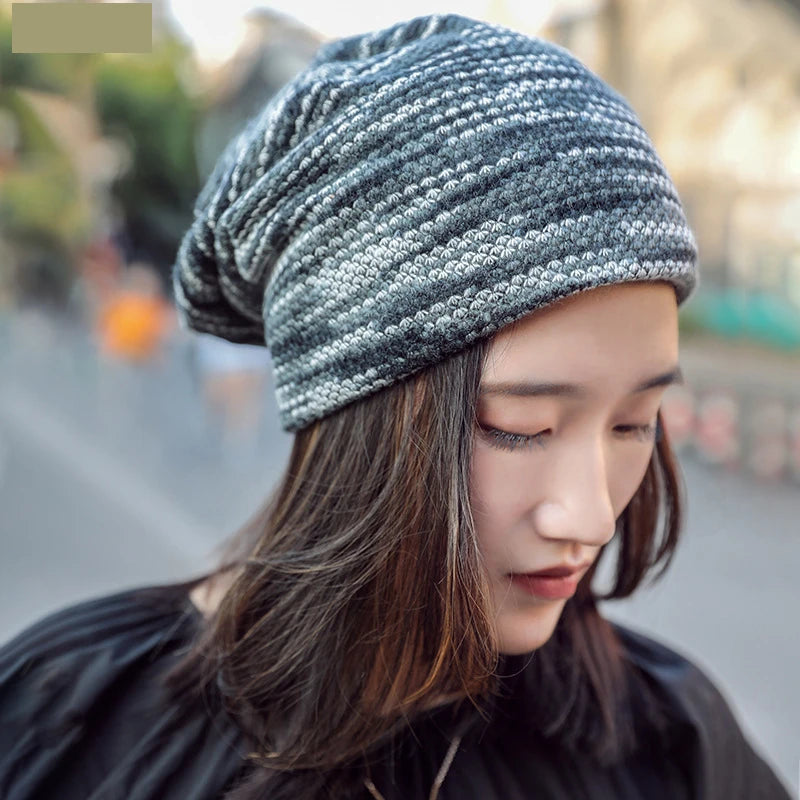 New Beanies Men Hat Winter Cap Man Women's Knit Hat Short Beanie Wool Cap Man Luxury Hats for Women Bucket DM13