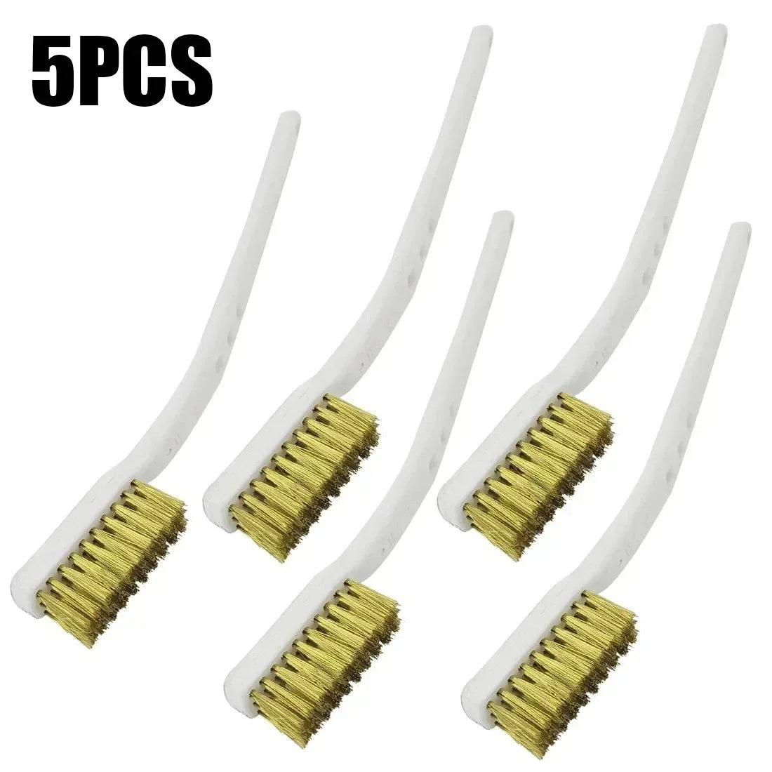 Hemasa 5-piece Mini Rust Removal Brush Set for Home Projects, Handicrafts, Industrial Metal Polishing, Cleaning and Sanding Brush for H