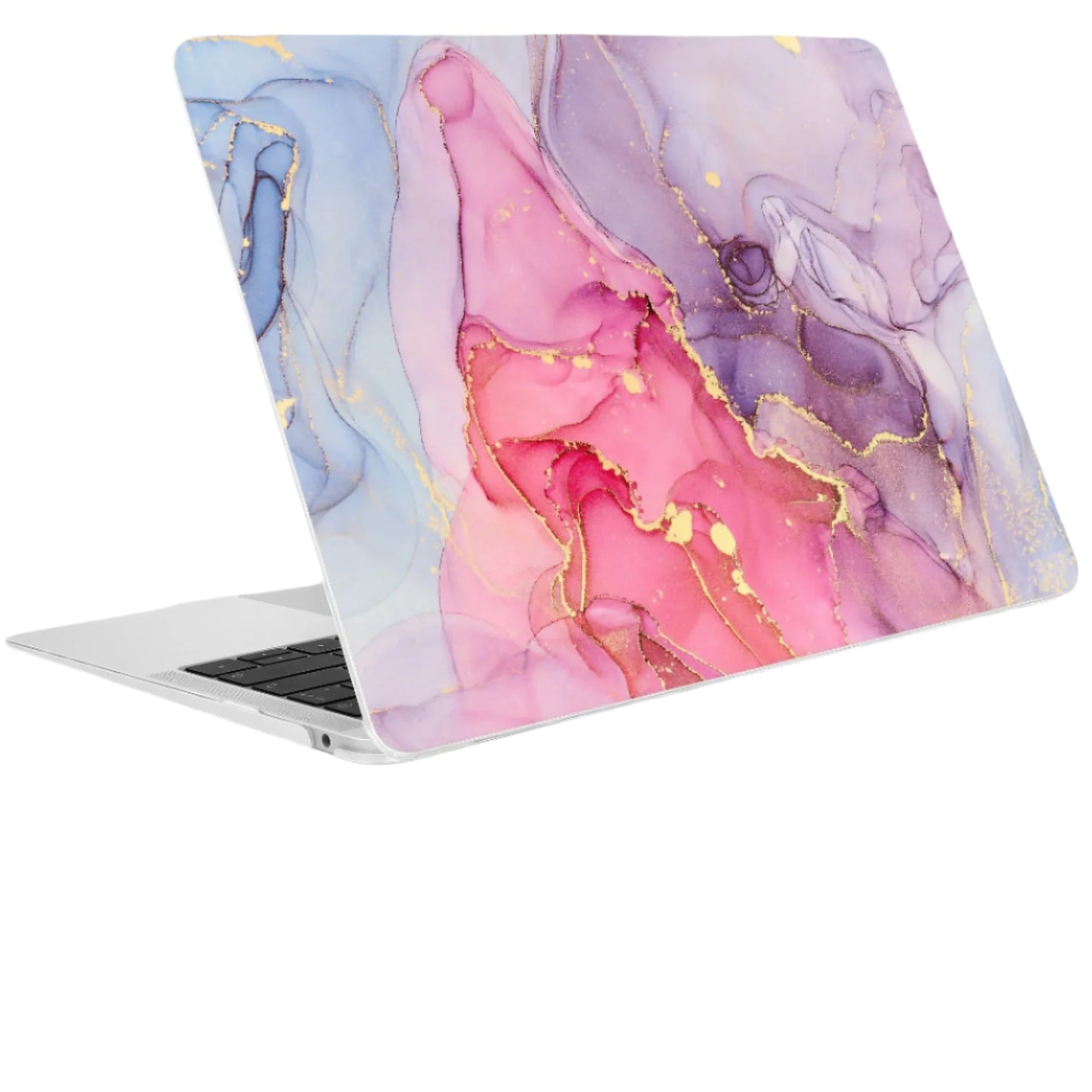 Hemasa Marble Plastic Laptop Case for MacBook M4 Air 13 inch A2337 A2179 A1932 Hard Shell Cover for Mac Pro 13 15 16 2022 A2338 A2251