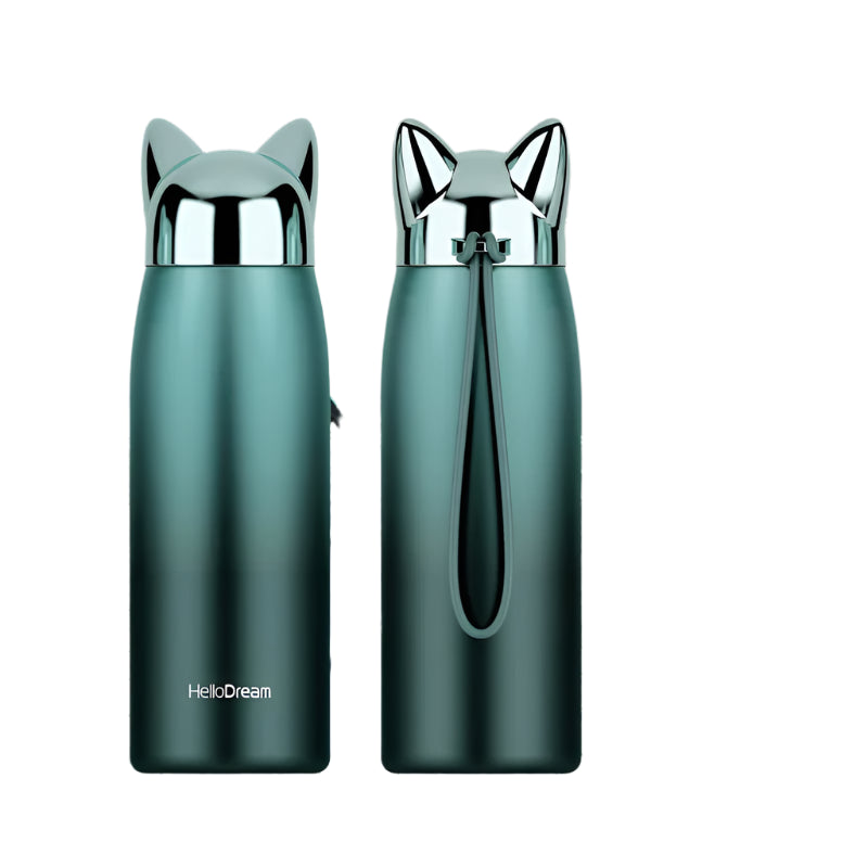 Hemasa 300ml  Steel Water Bottle /Small Coffee Thermos Cup With Lid