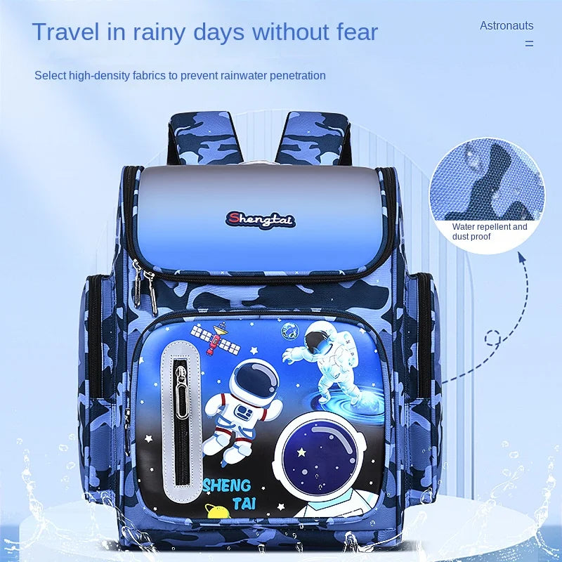 2024 Waterproof Children School bags for Boys Girls Kids Cartoon Schoolbag Orthopedic Primary School backpack mochilas infantil