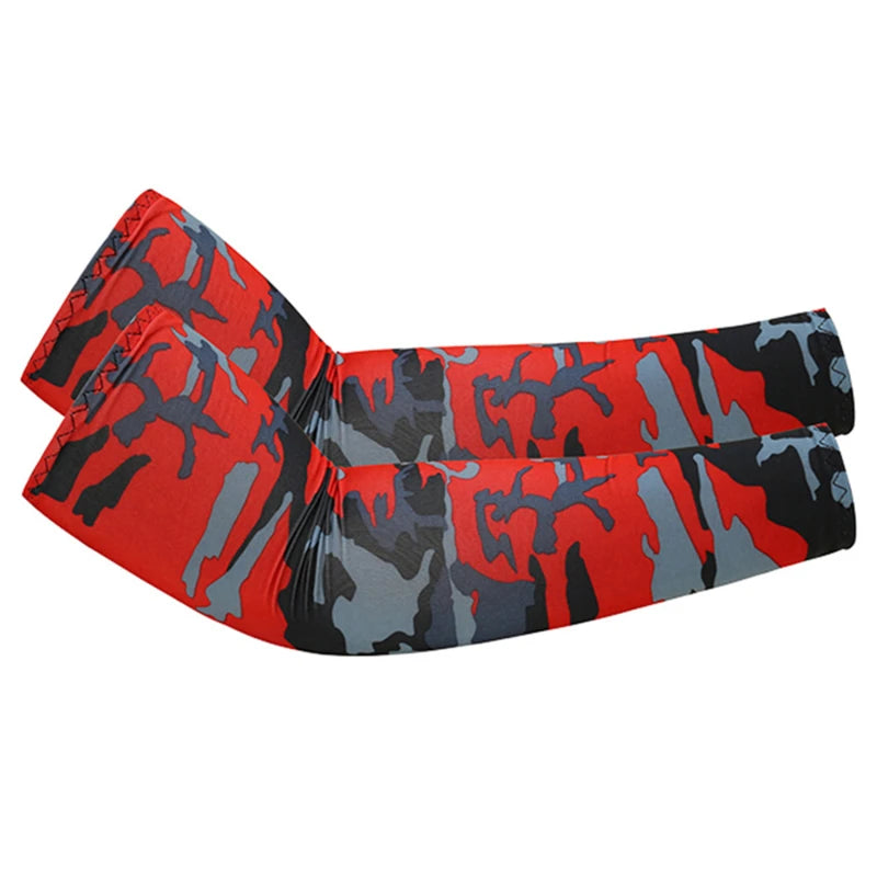Hemasa  3Pairs Arm Sleeves Summer Sun UV Protection Ice Cool Cycling Running Fishing Climbing Driving Arm Cover Warmers For Men Women