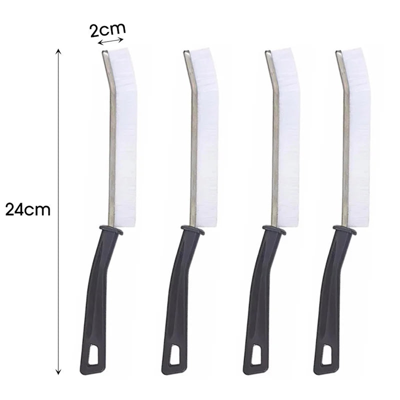 Hemasa  Grout Gap Cleaning Brush Kitchen Toilet Tile Joints Dead Angle Hard Bristle Cleaner Brushes For Shower Floor Line 5/1Pcs