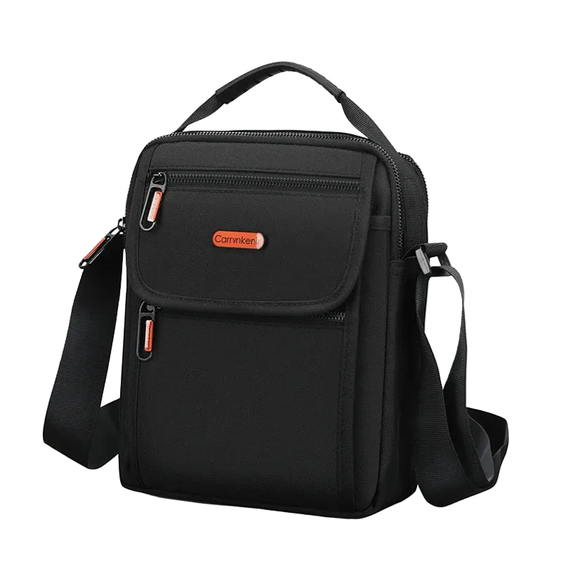 Tejesa Men’s Small Shoulder Bag High Quality Soft PU Leather Men's Mini Handbag / Casual Male Messenger Phone Bag