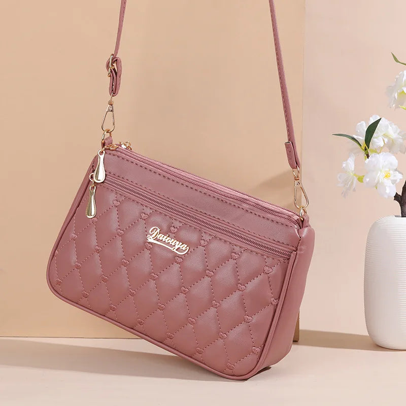 Hemasa PU Leather Crossbody Bags Zipper   Shoulder Bag /handbag for Women