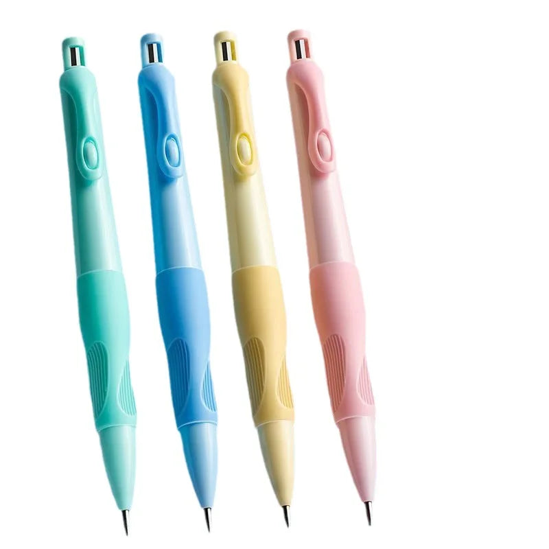 Positive Posture Automatic Pencil 2.0mm Thick Lead Excellent Grip Activity Pencil Write Constantly Elementary School Students