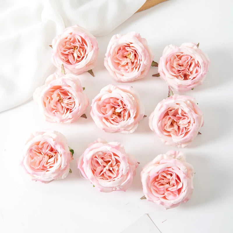 Artificial Flowers Silk Peony Home vase table Party Wedding Decoration Outdoor Garden Christmas Wreaths Flower Wall Scrapbooking