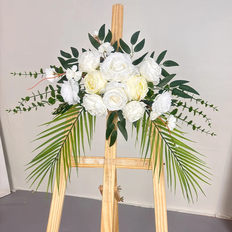 Tejesa Wedding Decoration Artificial Flowers/ Rose Wedding Guest Card Decoration Wedding Arch Lintel