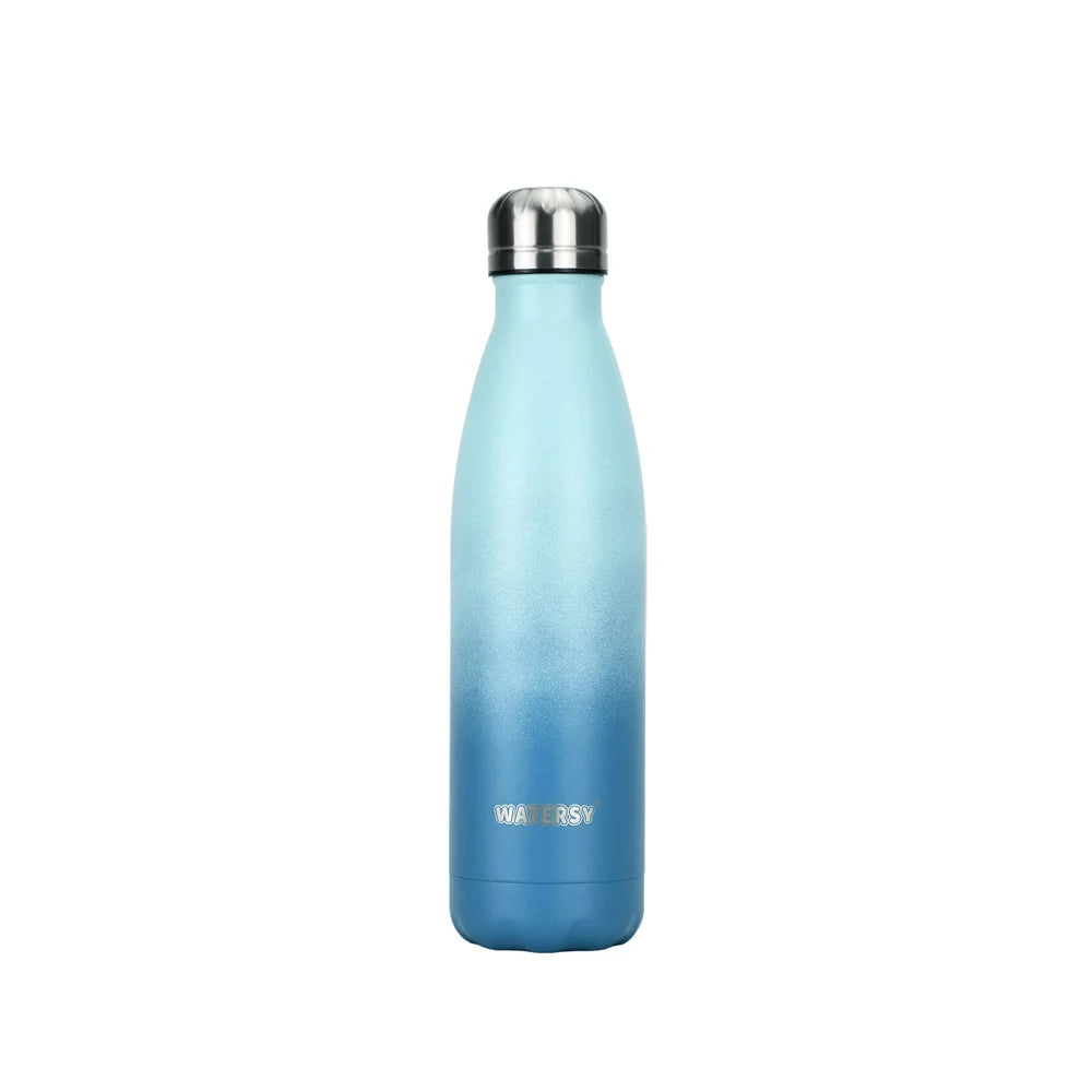 Hemasa 500ML Stainless Steel  Sports Water Bottle Cold and Hot Thermal Cups Vacuum Travel Tumbler Mug Thermal Bike Bottle