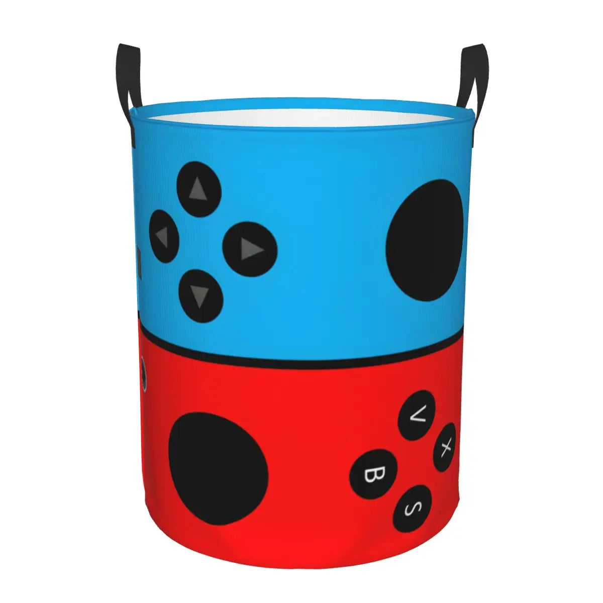 Hemasa Gamer Gaming Controller Laundry Large Clothes Storage Basket