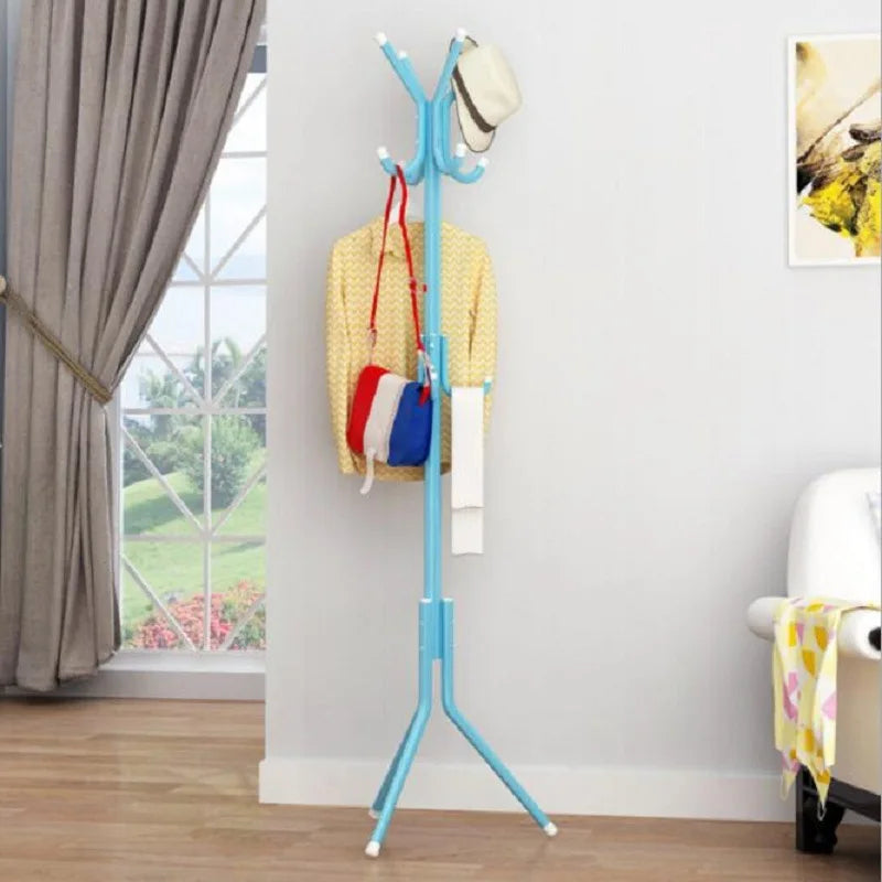 Sturdy Metal Coat Rack Stand Stable Base Multipurpose Coat Hat Rack for Entryway Living Room Bedroom