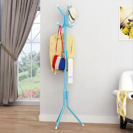 Sturdy Metal Coat Rack Stand Stable Base Multipurpose Coat Hat Rack for Entryway Living Room Bedroom