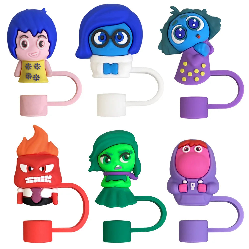 Hemasa Reusable 10mm Silicone Straw Topper Compatible With Dust-Proof Straw Tips Lids