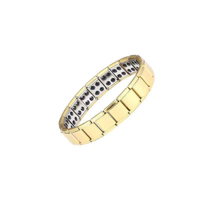 Hemasa  Stainless Steel Elastic Magnetic Bracelets For Women
