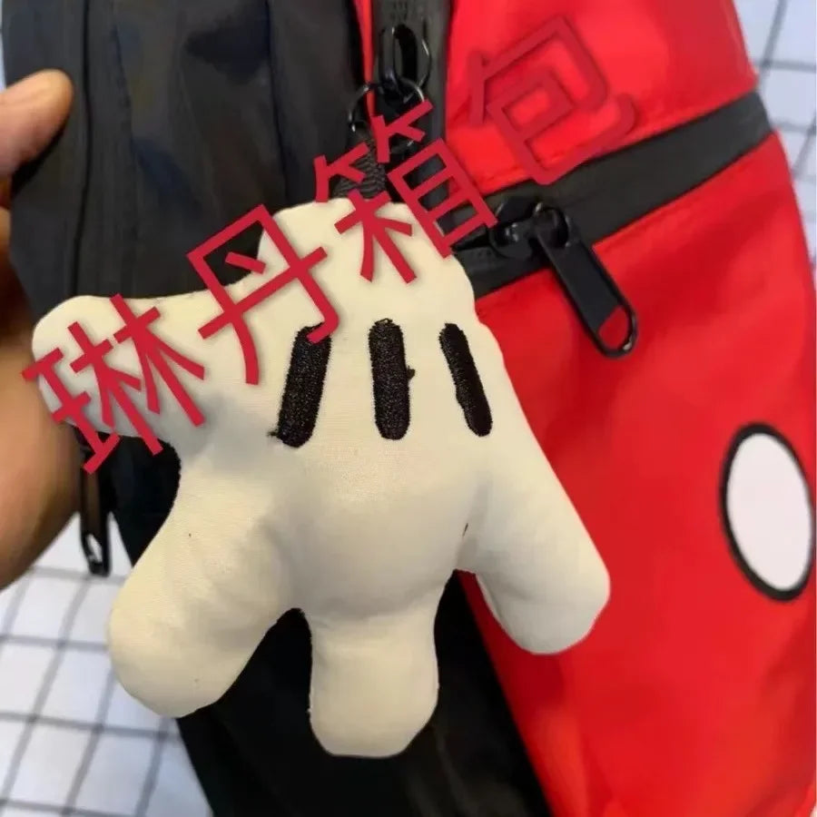 Hemasa Girls Backpacks Mickey Mouse Kawaii Bags Print Sequin Travel Storage Fashionable Schoolbags Kindergarten Mini Backpack