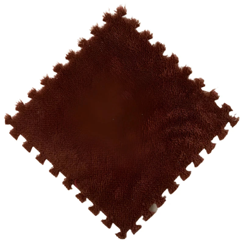 Hemasa Soft Plush Kids Mat Sports Children's Carpet Eva Foam Puzzle Rug Warm Play Mat for Children's Room Home Floor Decoration