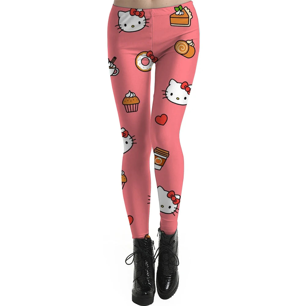 Hemasa  High Waist Jeggings Stretch Pants